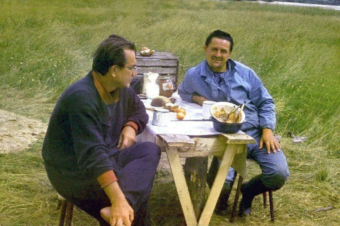  Victor Glushkov with Tadeusz Marjanovich