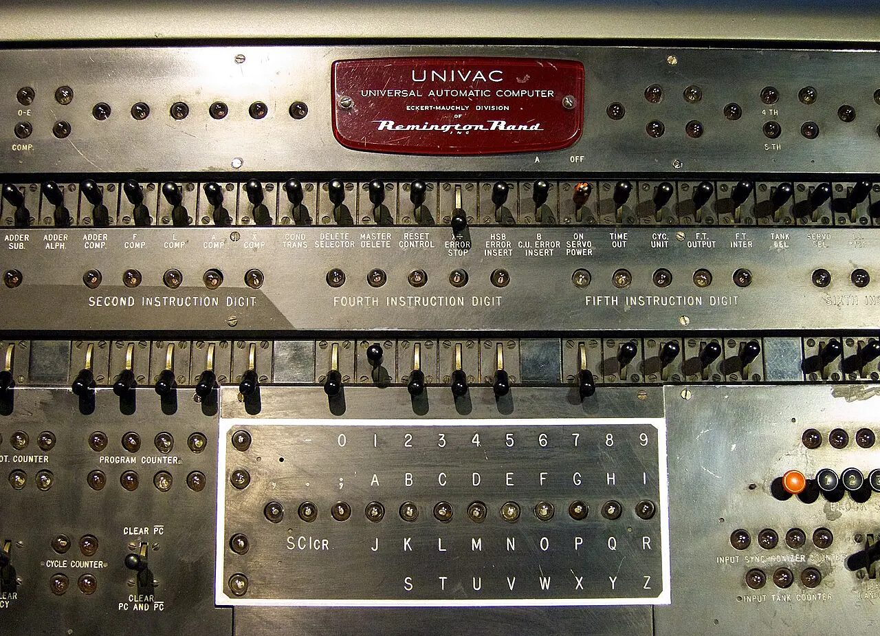 UNIVAC central panel