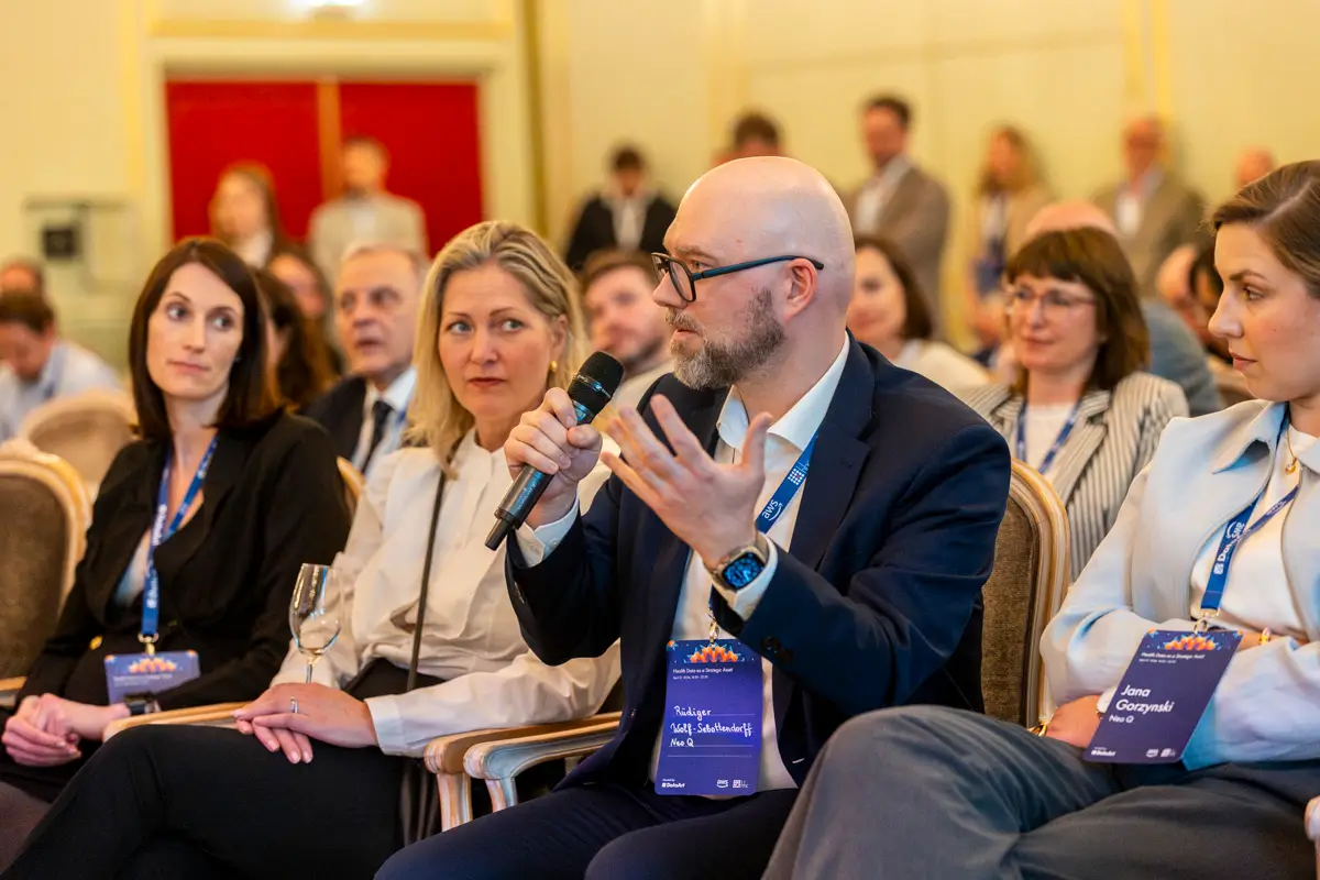 Speakers at the event 'Health Data as a Strategic Asset' in Berlin. DataArt Archive