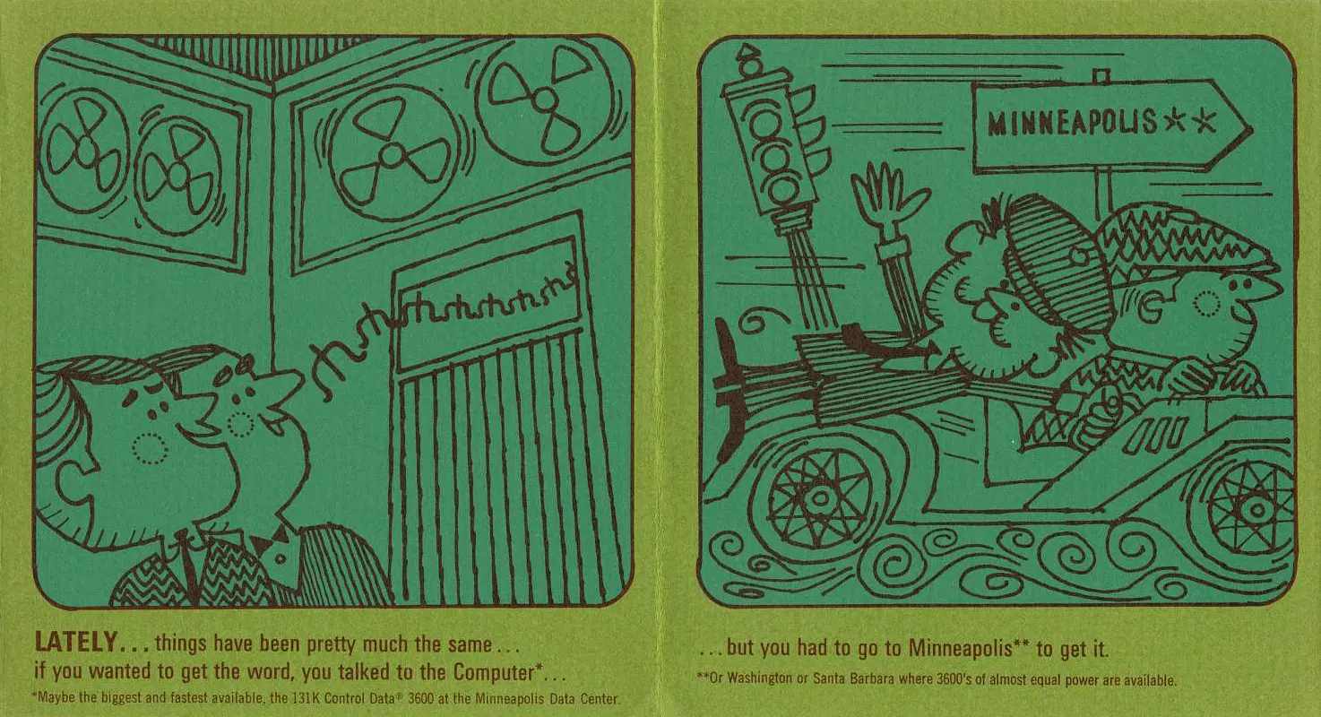 Control Data Corporation booklet, 1960s