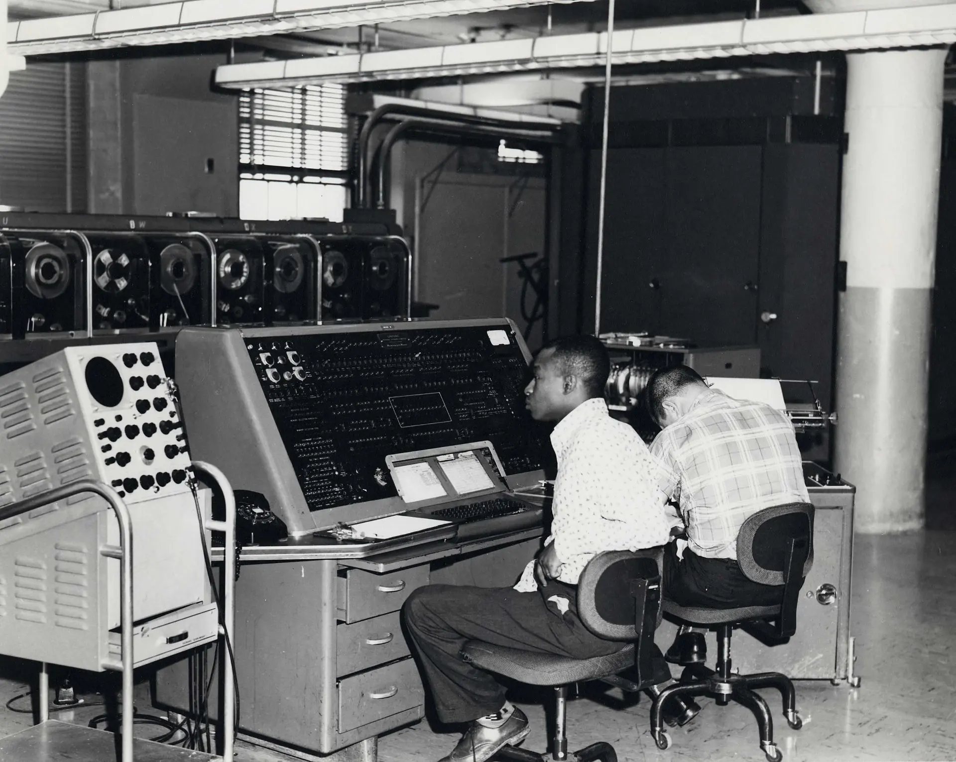 UNIVAC computer at the U.S. Census Bureau