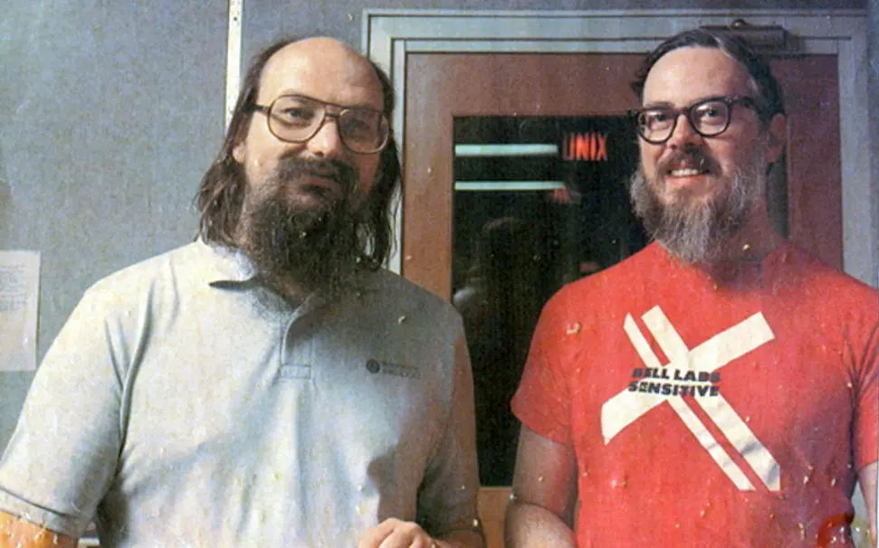 Ken Thompson and Dennis Ritchie at Bell Labs (1970s–1980s)