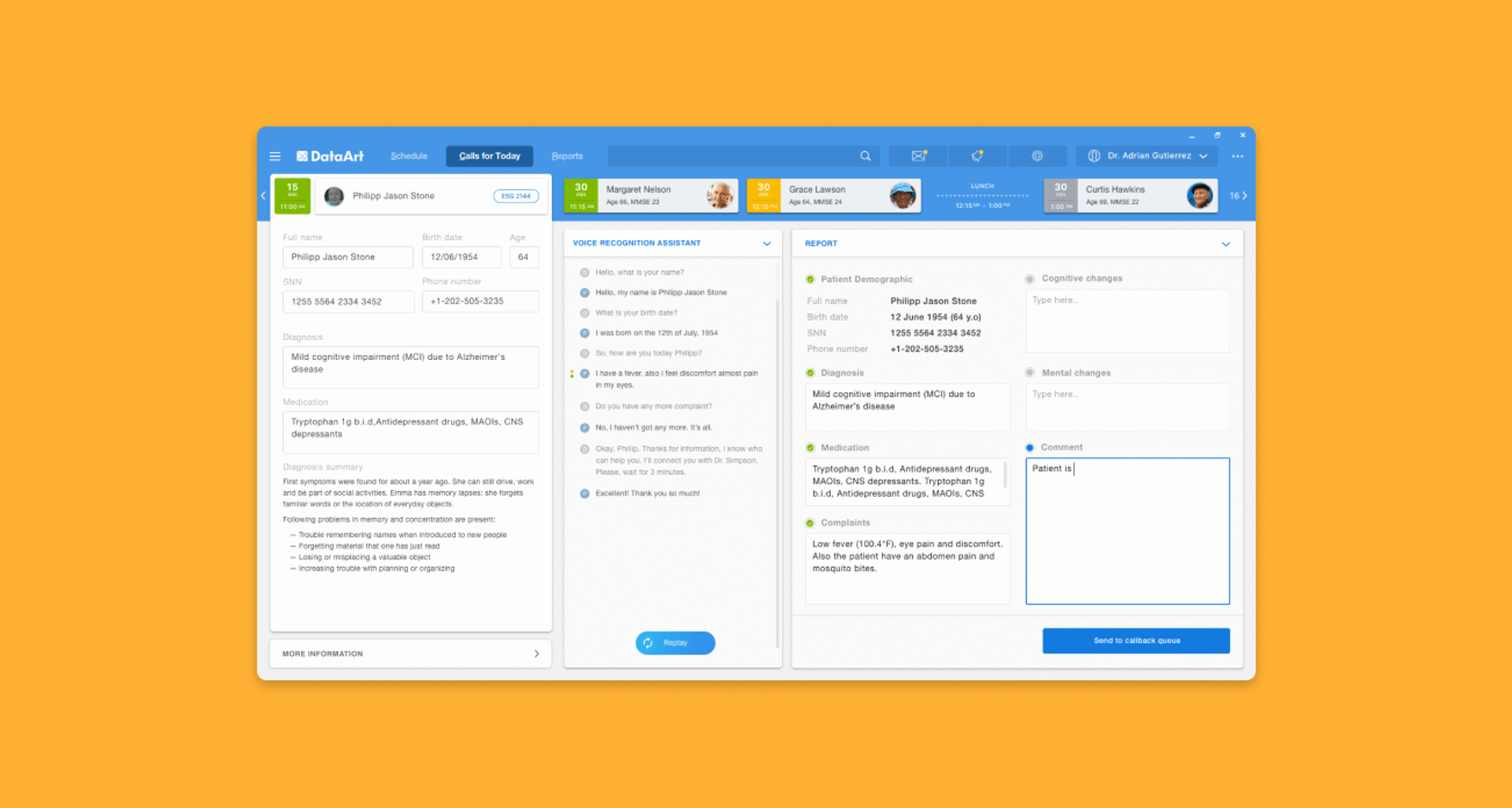 UX/UI Case | Telehealth AI Assistant Prototype